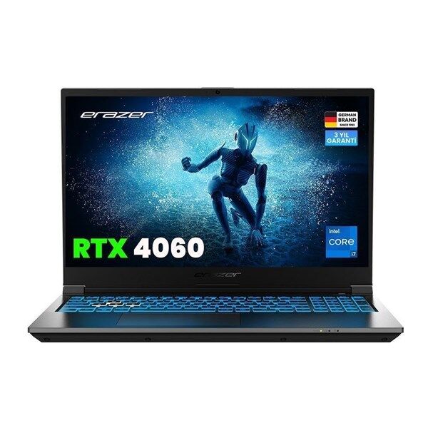 ERAZER 15.6'' DEPUTY P60i MD62749-R32 CORE i7 13620H 32GB RAM 1TB M2 NVME 8GB RTX4060 W11H