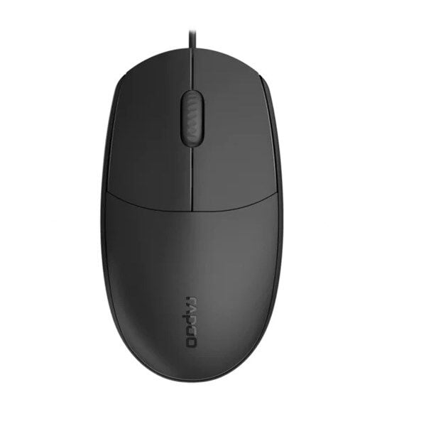 RAPOO N100C OPTİK KABLOLU TYPE-C MOUSE - SİYAH