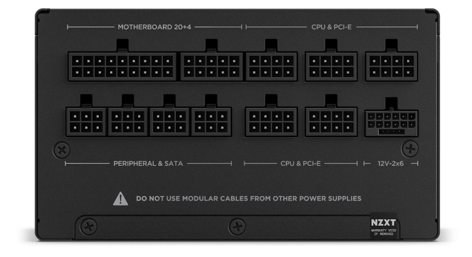 NZXT 1200W 80+ GOLD C1200 PA-2G2BB-EU Tam Modüler Power Supply
