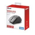 Trust 17177 Usb 1600 Dpı Gri Siyah 6X Maxtrack Wireless Kablosuz Mouse