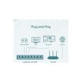 TP-LINK 8port LS1008 10/100 Yönetilemez Switch Masaüstü
