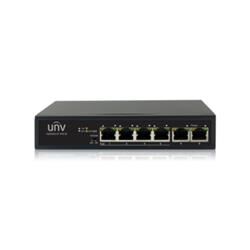 UNV NSW2010-6T 4 Port 10/100 PoE +2 Port 10/100 Ethernet 60W PoE Yönetilemez Switch