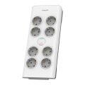 PHILIPS 8-li SPN7080WA/62 900 Joules Akım Koruma Prizi Beyaz