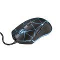 Trust Locx 22988 Gxt 133 Usb 4000 Dpı Siyah 6Xbuttons Rgb Gamıng Mouse