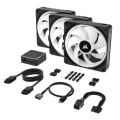 CORSAIR QX120 CO-9051002-Ww 120MM RGB KASA FANI HUB KIT 3-LÜ PAKET