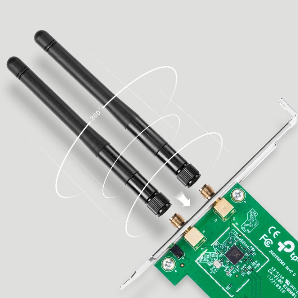 TP-LINK TL-WN881ND 300mbps 2.4ghz PCI Express Kablosuz Adaptör