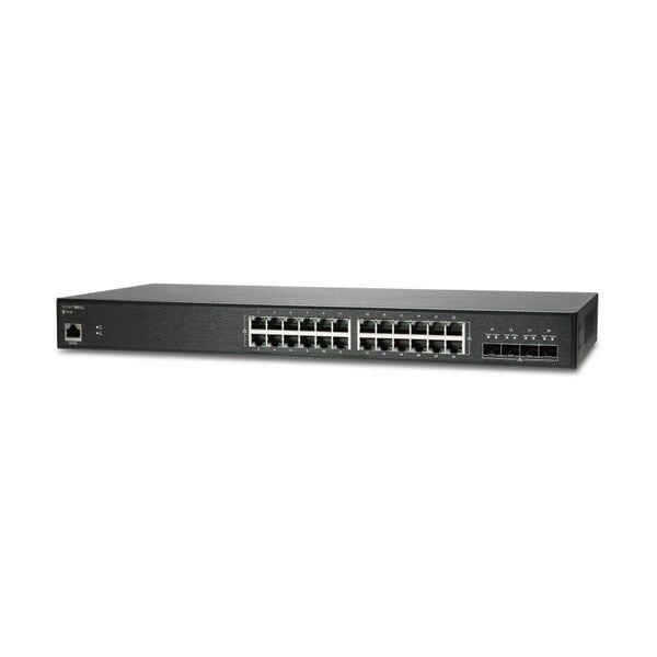 SONICWALL 24port 410W FULL PoE 02-SSC-8377 GIGABIT 4XSFP+ Yönetilebilir Switch RackMount