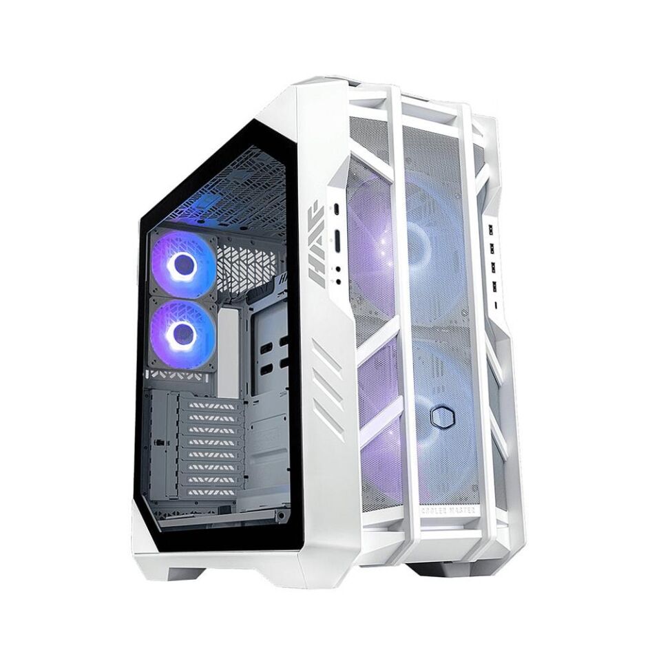 Cooler Master HAF700 EVO ARGB TG Titanyum Gri Full Tower Kasa PSU YOK