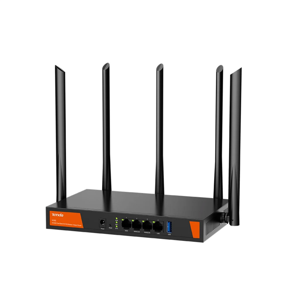 TENDA W30E Wıfı6 AX3000 Dual Band VPN Router