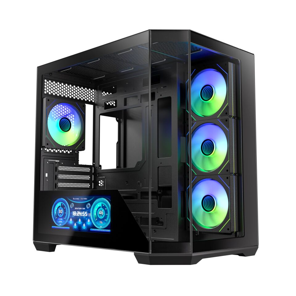 BITFENIX 850W 80+ BRONZE 10.24'' DIGITAL T10 Siyah Gaming Mid-Tower PC Kasası