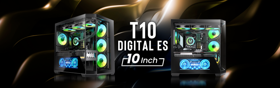 BITFENIX 850W 80+ BRONZE 10.24'' DIGITAL T10 Siyah Gaming Mid-Tower PC Kasası