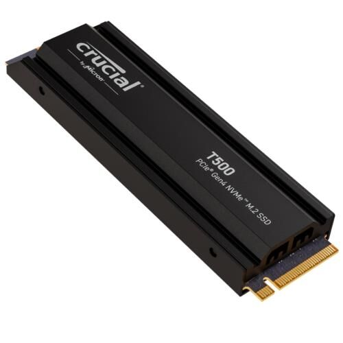 Crucial T500 4TB PCIe Gen4 NVMe M.2 SSD Soğutuculu CT4000T500SSD5