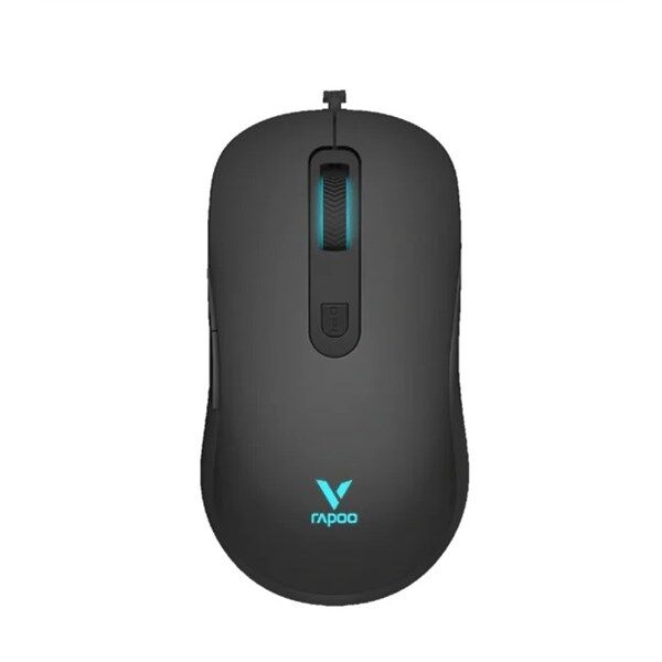 RAPOO V16RGB Kablolu USB RGB 12800dpi Siyah Mouse (11928)
