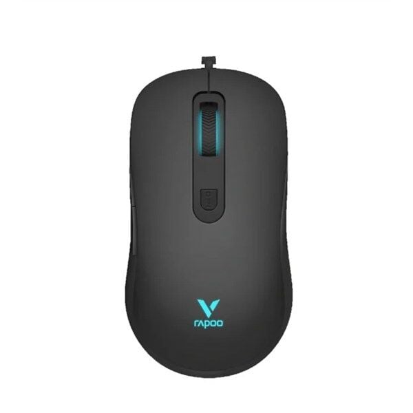 RAPOO V16RGB Kablolu USB RGB 12800dpi Siyah Mouse (11928)