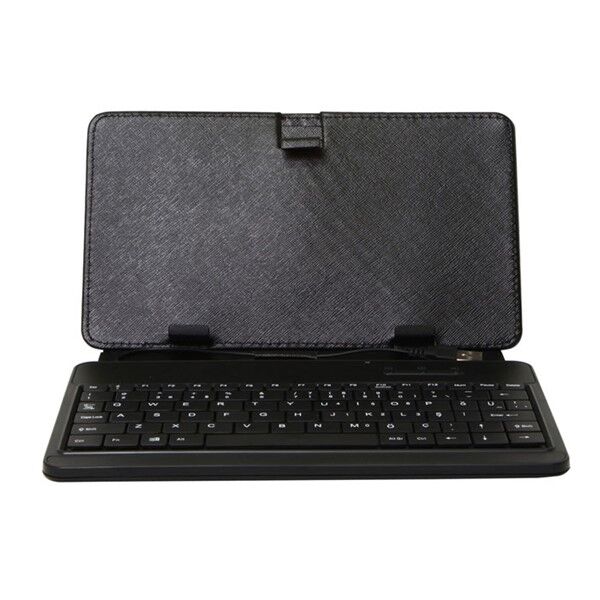 EVEREST KB-12 9.7'' Siyah Tablet Kılıfı Klavyeli Standlı