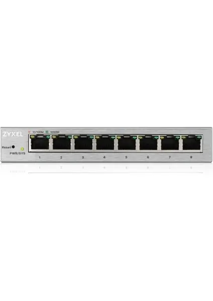 Zyxel GS1200-8 8Port 10/100/1000 Gigabit Switch