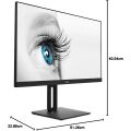 MSI 27'' FLAT IPS MP271AP 1MS 100HZ HDMI PIVOT MONİTÖR 1920X1080