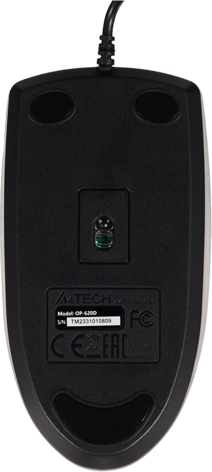 A4TECH OP-620D Kablolu USB Siyah Mouse