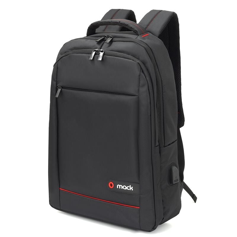 MACK MCC-007 17.3'' OFFICE USB GİRİŞLİ NOTEBOOK SIRT ÇANTASI SİYAH
