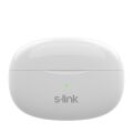 S-LINK EARDOPES SL-TWS08 Beyaz 4 Mikrofonlu Enc Dual Mıc. TWS 50/500mah BT Mikrofonlu Kulaklık