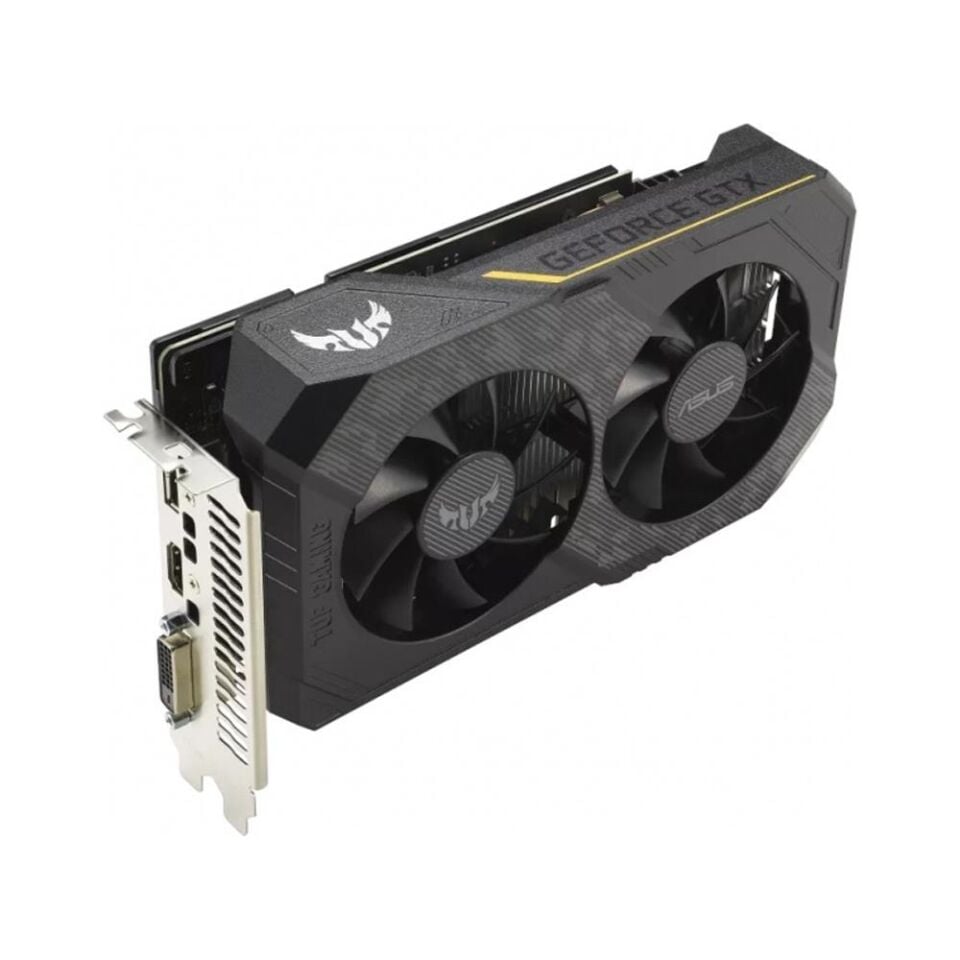 ASUS GTX1650 4GB TUF GTX1650-4GD6-P v2 GAMING GDDR6 128bit HDMI DVI DP PCIe 16X v3.0
