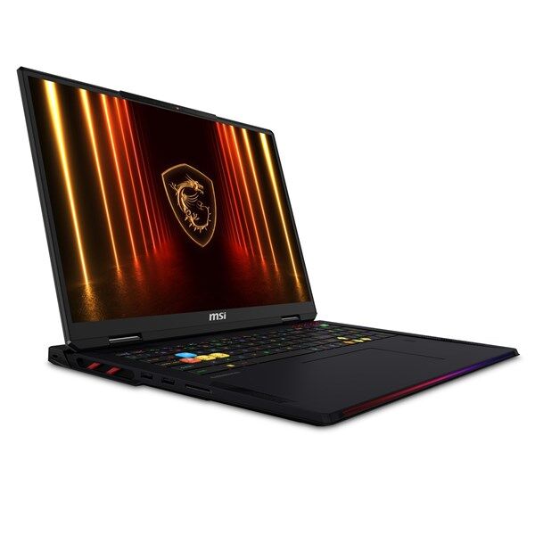 MSI 18'' QHD RAIDER A18 Hx A9WHG-266TR RYZEN 9 9955Hx3D-96GB DDR5 RAM-2TB NVME-12GB RTX5070TI-W11H 240HZ