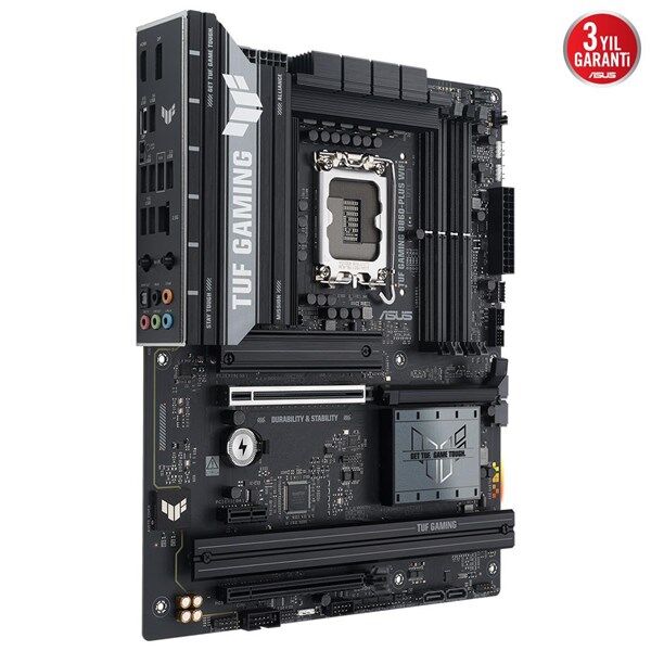 ASUS TUF GAMING B860-PLUS WIFI-7 DDR5 HDMI DP PCIE 5.0 1851p ATX