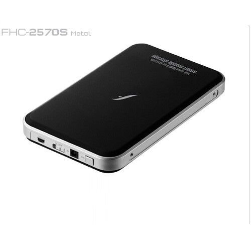 FRISBY 2.5'' USB 2.0 FHC-2570S Sata Alüminyum Harddisk Kutusu Siyah