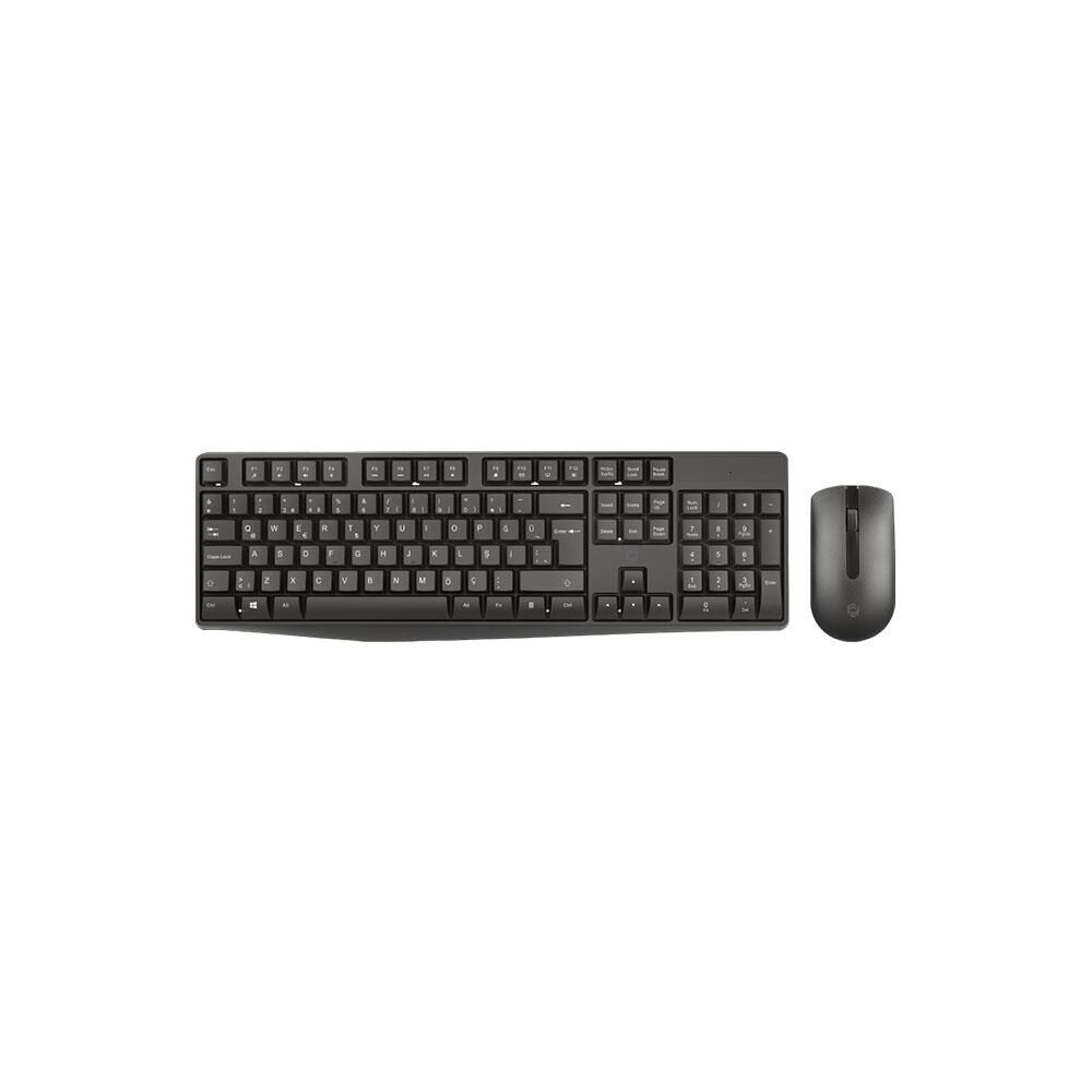 FRISBY FK-4875QU Kablosuz Q Trk Siyah Klavye - Mouse Set