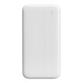 S-link P201 20000mAh PRM Micro+Type-C+USB Beyaz Taşınabilir Pil Şarj Cihazı Powerbank