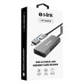 S-LINK SL-CR51 USB-USBC METAL KART OKUYUCU