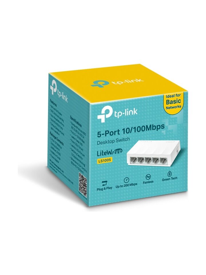 TP-LINK 5port 10/100 Yönetilemez Switch LS1005