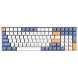 AIGO A100 Mavi İngilizce Q Mekanik Klavye Yellow Switch