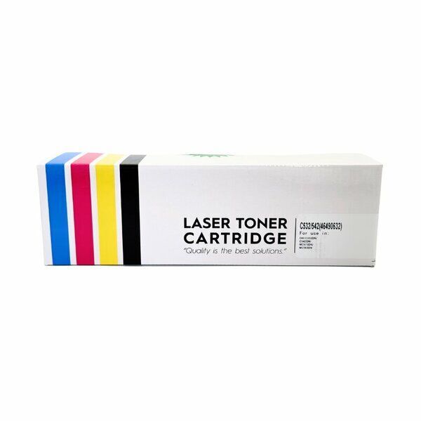 Tonerkopi Oki C532/C542/C563 BK Muadil Toner Yüksek Kapasiteli (Baskı Kapasitesi 7000 Syf.)