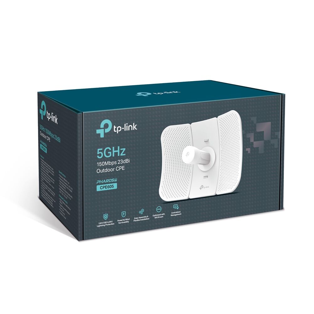 TP-LINK CPE605 150mbps 5GHz 23dBi Outdoor CPE Access Point 20km