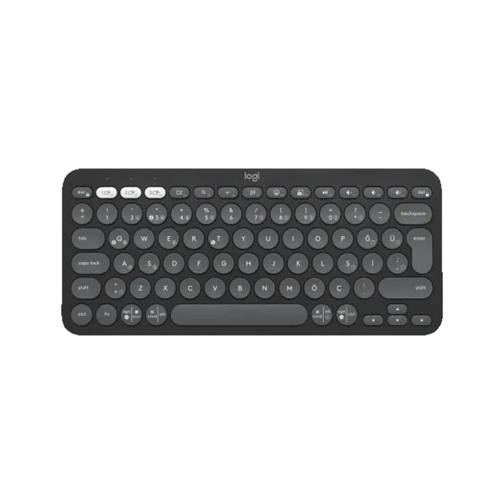 Logitech K380S Pebble Keys 2 Bluetooth Klavye Grafit 920-011859