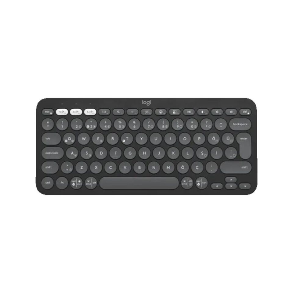 Logitech K380S Pebble Keys 2 Bluetooth Klavye Grafit 920-011859