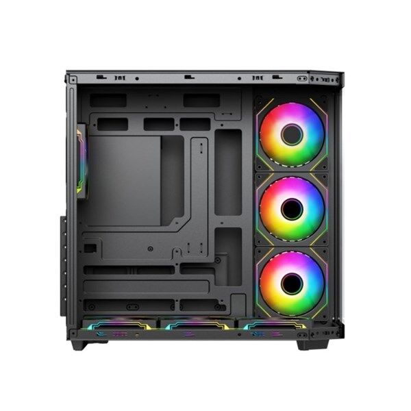 POWERBOOST 750W (80+ Bronze) 7*12cm ARGB Fanlı PBA4375B SEAVİEW GAMING Oyun Kasası Siyah