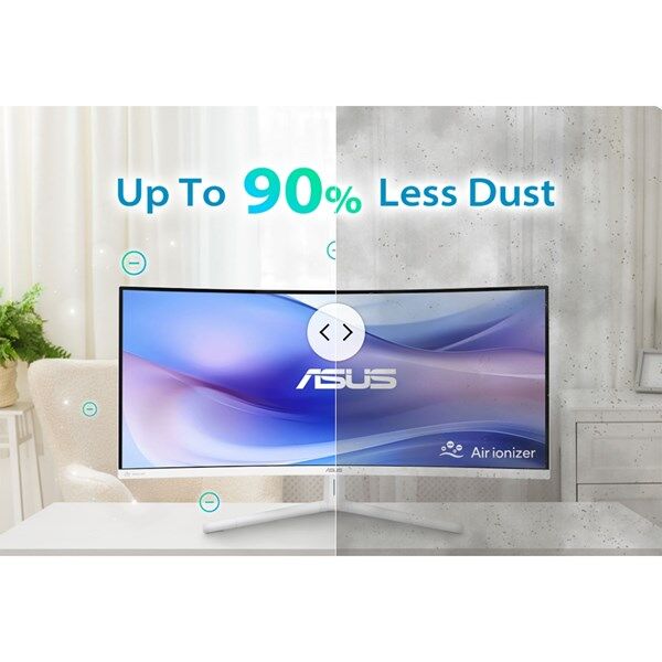 ASUS 34'' VU34WCIP-W IPS 1MS 100HZ HDMI-DP KAVISLI MONİTÖR 3440X1440