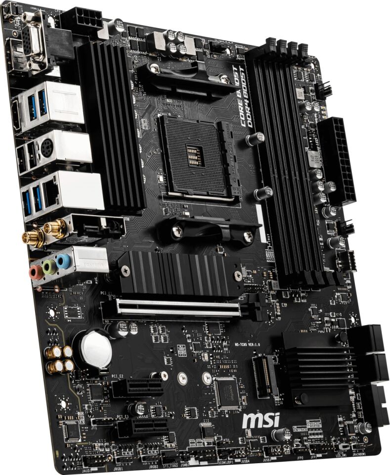 MSI B550M PRO-VDH WIFI DDR4 HDMI DP PCIE 4.0 AM4 mATX