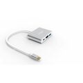 INCA ITPC-04TX 0.15metre TYPE-C - HDMI Görüntü Adaptörü Gümüş 100W