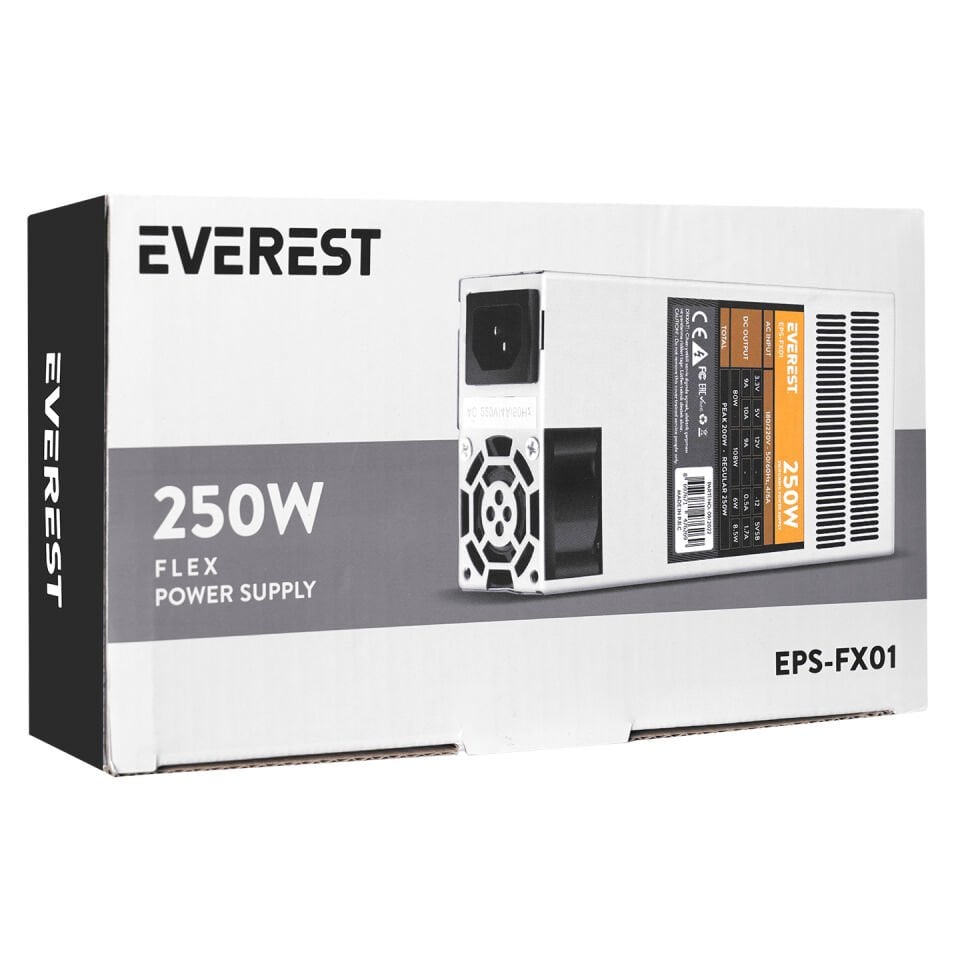 EVEREST 200W EPS-FX01 4cm Fanlı Slim Power Supply