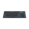 AIGO S99 RGB Yeşil İngilizce Q Mekanik Kırmızı Switch Bluetooth Klavye