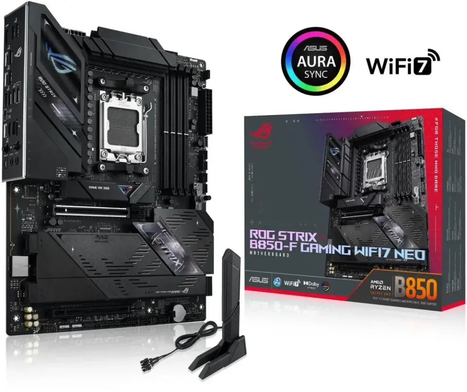 ASUS ROG STRIX B850-F GAMING WIFI7 NEO DDR5 HDMI PCIE 5.0 AM5 ATX Kurumsal Anakart