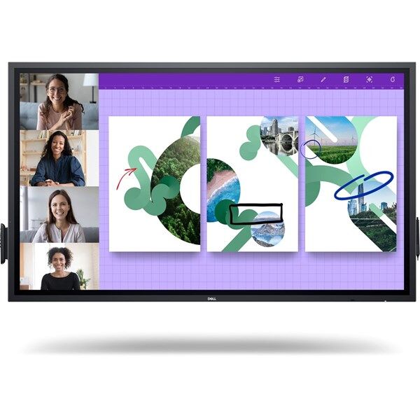 DELL 65'' IPS DOKUNMATIK P6524QT 4K INTERAKTIF MONİTÖR