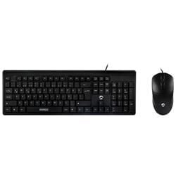 Everest KM-515 Usb Combo Q Kablolu Klavye/Mouse Set Siyah
