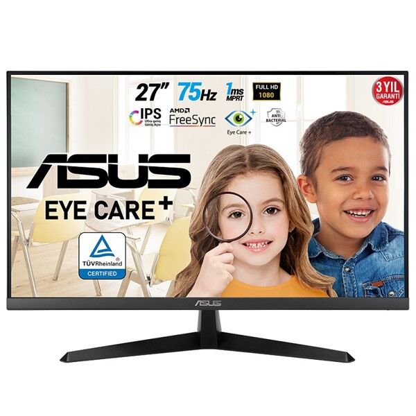 ASUS 27'' IPS VY279HE 1MS 75Hz HDMI Gaming Monitör (1920 X 1080)