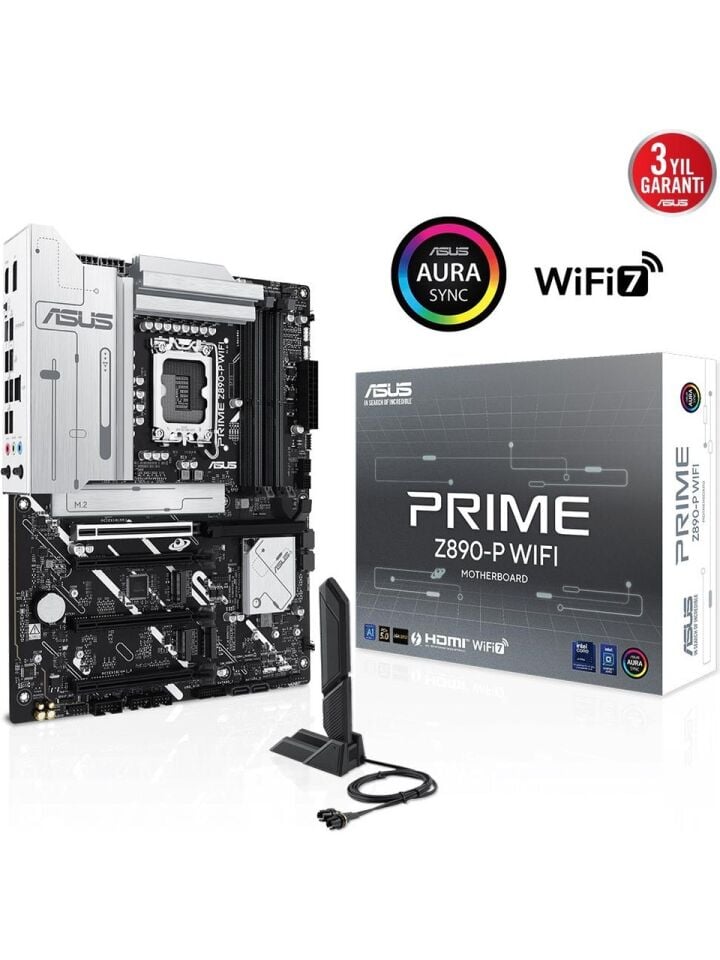ASUS PRIME Z890-P DDR5 THUNDERBOLT-HDMI DP PCIE 5.0 1851p ATX