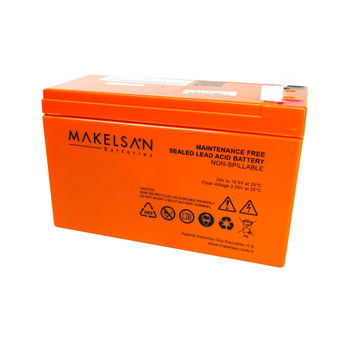 MAKELSAN 12V-9Ah Kuru Tip Akü
