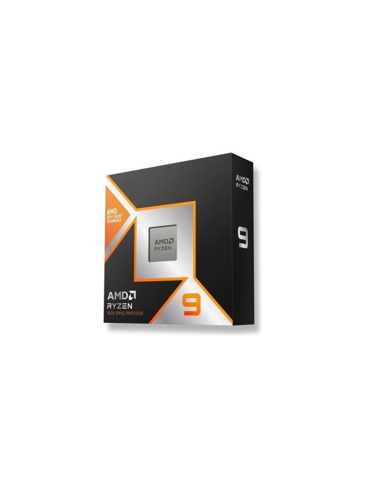 AMD RYZEN 9 9950X3D 144MB 16çekirdekli O/B UHD AM5 170w Kutulu+Fansız